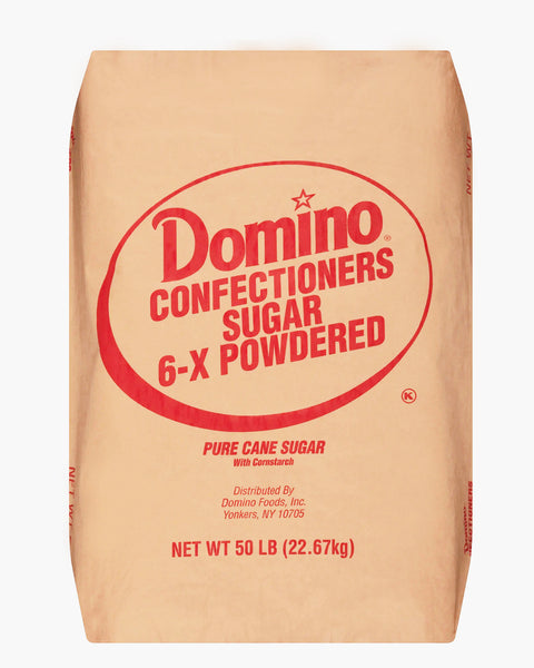 Sugar Powdered 6X 50LBS - Domino