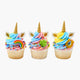 Mini Unicorn Icing Decoration 24ct