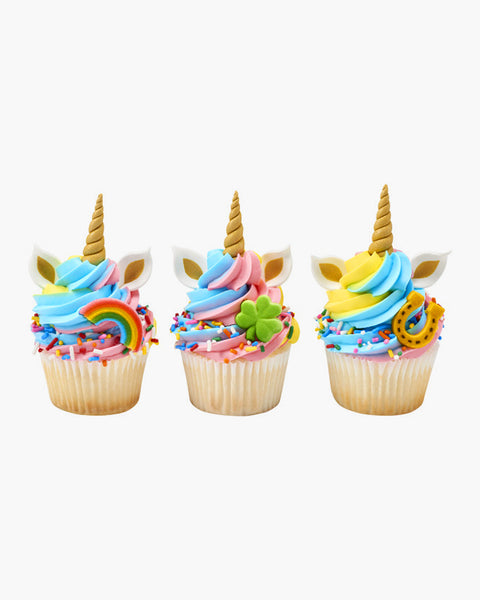 Mini Unicorn Icing Decoration 24ct