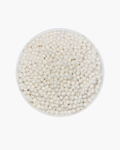 White Pearl Sprinkles - Sprinkelina