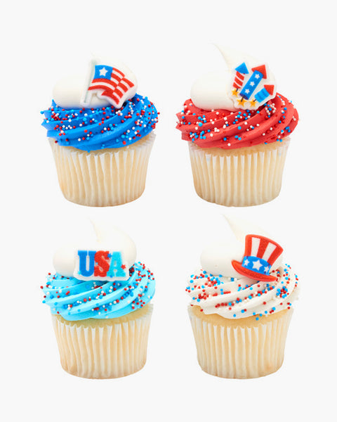 Let the Freedom Icing Decorations 200ct