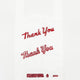 Bag Plastic Large Thank You 11.5x6.5x21 1000ct.