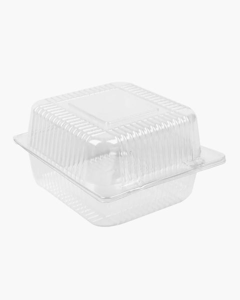 Clear Hinged Take Out Container - 500ct