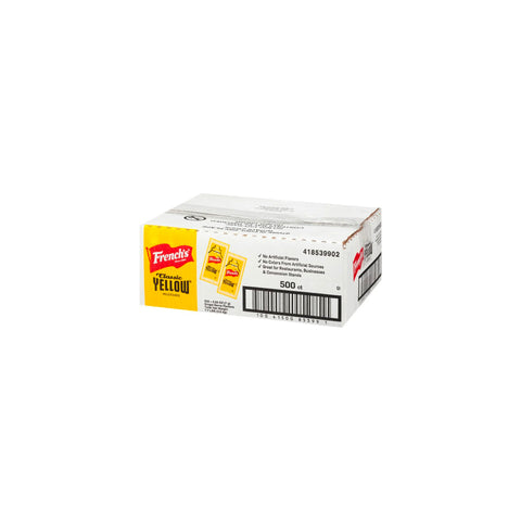 Mustard Packets French's 500ct